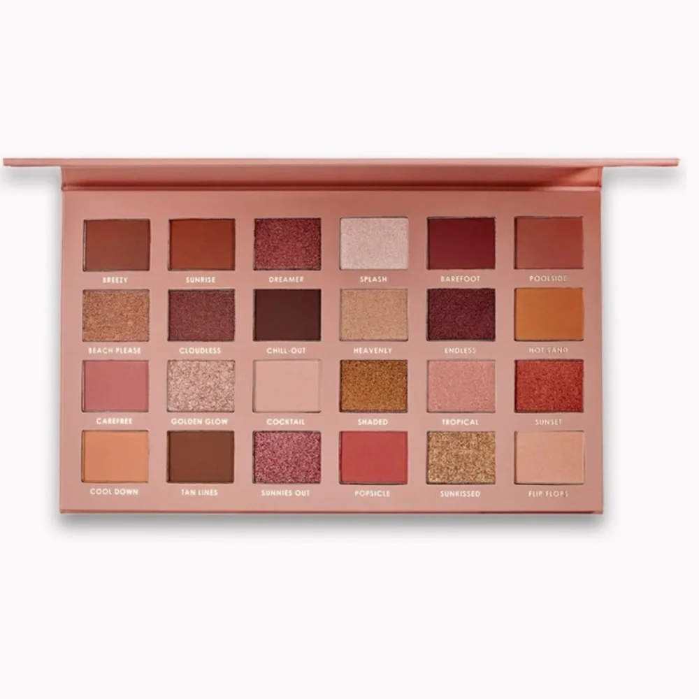 Ciaté London Brazilian Glow XL Eyeshadow Palette NIB – 24 Shades Warm & Shimmer